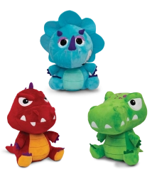 Krakelerende dinosauræg med lyd