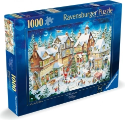 Puslespil 1000 brikker Hvid jul