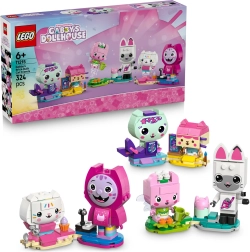 LEGO Gabis magiske dukkehus Gabi og kattevennerne i klodser