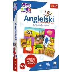 Læringsspil Engelsk for Førskolebørn - Lille Opdager Trefl