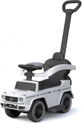 Barneløbecykel med styrestang MERCEDES-BENZ G-Class Baby Mix hvid