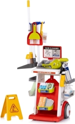 Rengøringsvogn med støvsuger CHIPOLINO til børn
