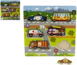 Træpuslespil Mit første biler
