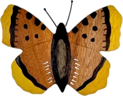 Træmagnet sommerfugl stor 2Kids Toys