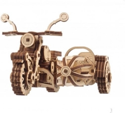 UGEARS 3D-puslespil Harry Potter: Hagrids flyvende motorcykel – mekanisk træmodel