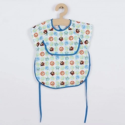 Babyforklæde – smæk New Baby 42 × 35 cm blå