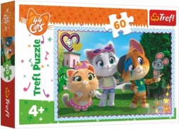 Puslespil 60 brikker 44 CATS – Sjov med venner