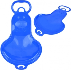 Plast kælk til børn med håndtag til sne