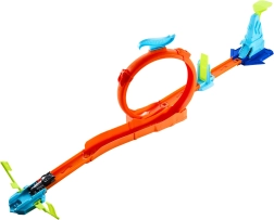 Hot Wheels stuntbane med forhindringer