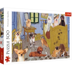 Puslespil 500 brikker – VAN GOGHs værelse: Hunderevolutionen Trefl