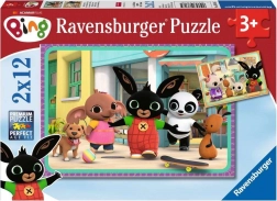 Puzzle Bing 2x12 brikker fra Ravensburger