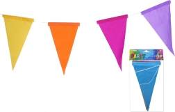 Papirguirlande med flag