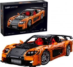 Byggesæt CaDA RC sportsvogn MAZDA RX-7 56 cm, 3305 klodser