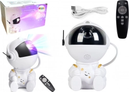 astronaut stjerneprojektor med LED og fjernbetjening