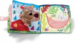 Lilliputiens tekstilbog med fingerdukke – bjørnen César