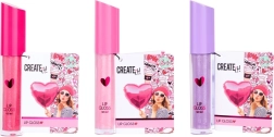 Lipgloss CREATE IT! Heart – sæt med 3 nuancer