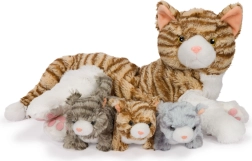 Plysæt Kattunger med mor Cozy Noxxiez
