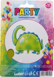 Oppustelig ballon formet som en dinosaur