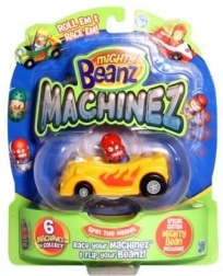 Mighty Beanz Machinez racerbils legetøjsbil med samlerbønne