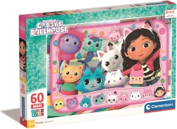 Maxi-puslespil 60 brikker GABBY'S DOLLHOUSE – CLEMENTONI