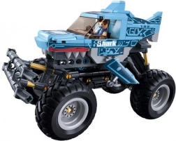 Sluban Power Bricks Optræks Off-road Blå Haj