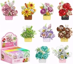 Kreativt byggesæt med blomster