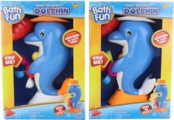 Delfin til vand – vandmølle med sugekopper