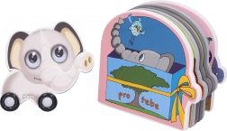 Interaktivt sæt elefant – legetøj og bog med app