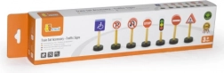 Træ trafikskilte til børn