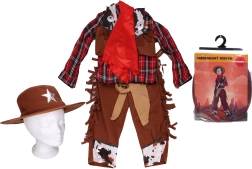 karnevalkostume cowboy M 110–120 cm