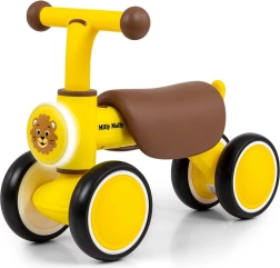 Løbecykel Milly Mally York gul - 1 stk.