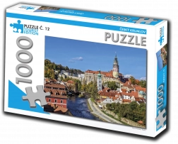 Puzzle Český Krumlov 1000 brikker