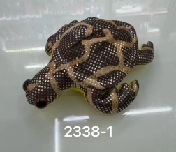 Lille skildpadde dekoration 10 cm