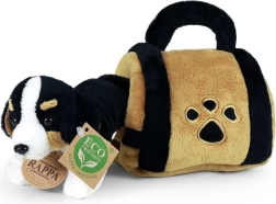 Plys bernersennenhund i transporttaske 15 cm, miljøvenlig