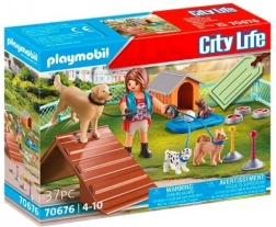 gaveæske playmobil city life hundetræner