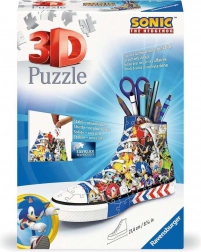 Ravensburger 3D puslespil sneaker Pindsvin Sonic 112 brikker