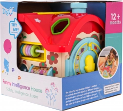 Multifunktionelt hus med sorteringsboks