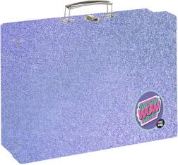 Firkantet laminatkuffert A4 OXY NEXT Shiny