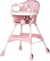 Højstol Chipolino Avocado Powder pink