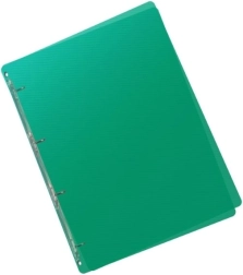 Polypropylen-ringbind A5 med 4 ringe Lines grøn