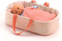 DJECO Taske til Dukke Pink Strøg