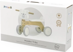 træ-løbecykel bjørn PolarB med stille EVA-hjul