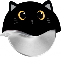 Pizzaskærer med kat