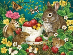 Cobble Hill puslespil Søde frugter XL 275 brikker