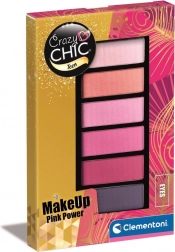 Crazy Chic Teen øjenskyggepalette Pink Power fra Clementoni