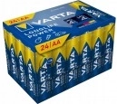 Alkaliske batterier aa varta longlife power 24 stk