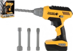 Børne akku-boremaskine med lyd og udskiftelige bits