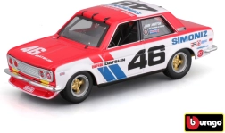 Metalmodel Bburago 1:43 BRE Datsun 510 racerbil