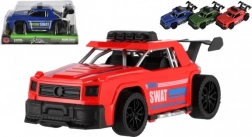 Plastisk racerbil med trækopladning - 16 cm