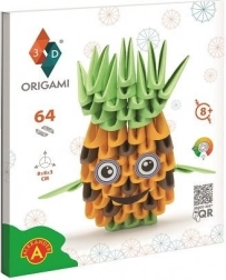 Sjovt Origami 3D-sæt – Ananas til børn